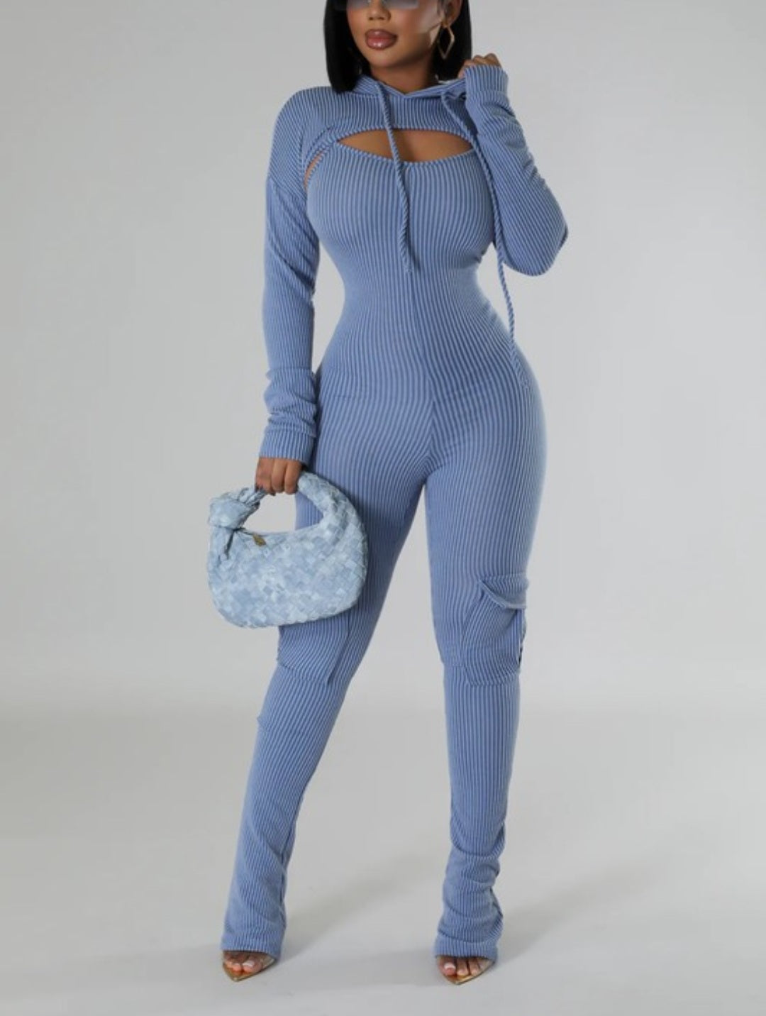 "Denim Blue Vibes : Set