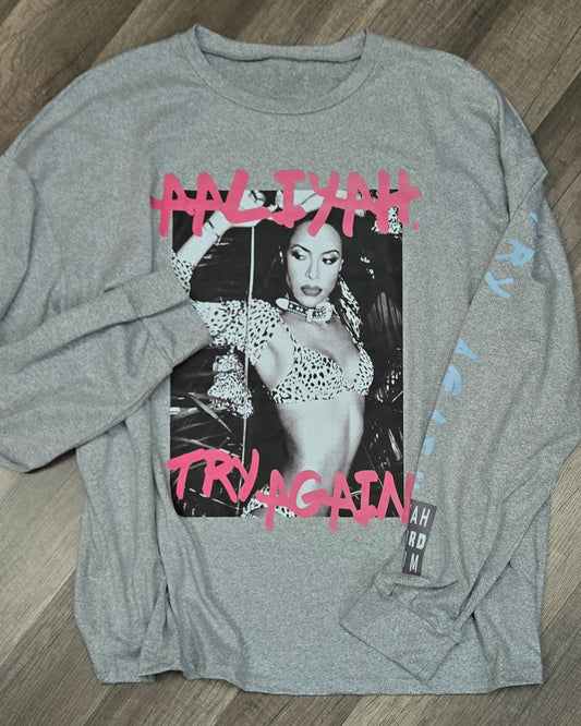 "Try Again" :Tee